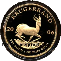 2006 1 oz Proof Krugerrand Reverse
