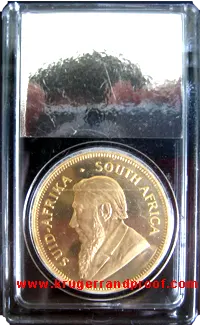 SAGCE Proof Krugerrand Slabbed