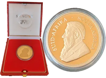 Krugerrand Proofs in Presentation Packaging